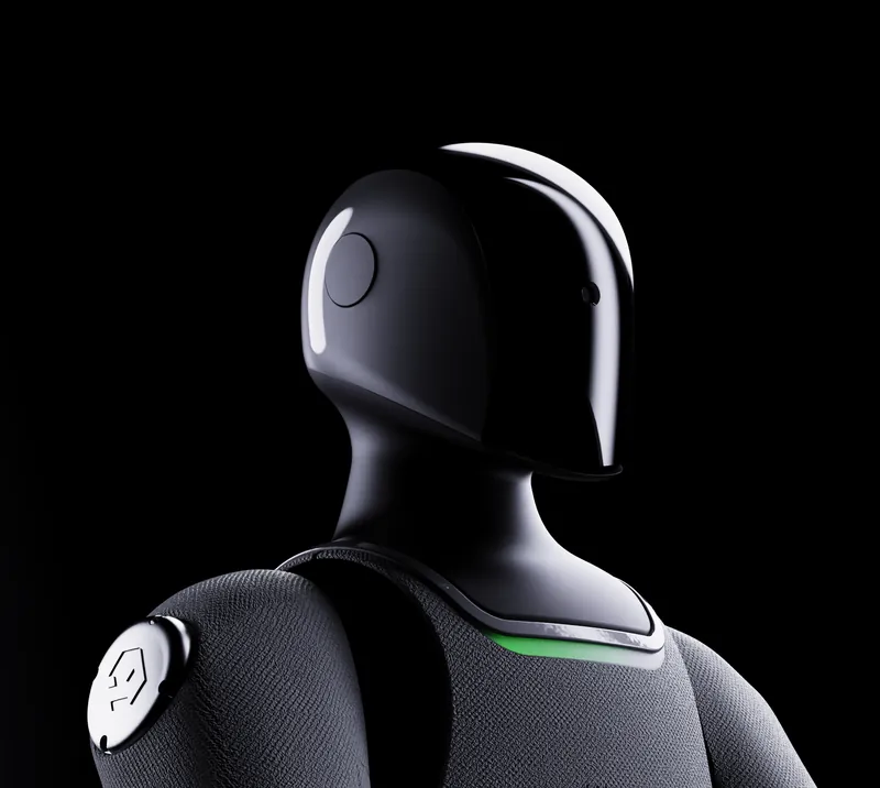 MARK One head and shoulders with the green status light